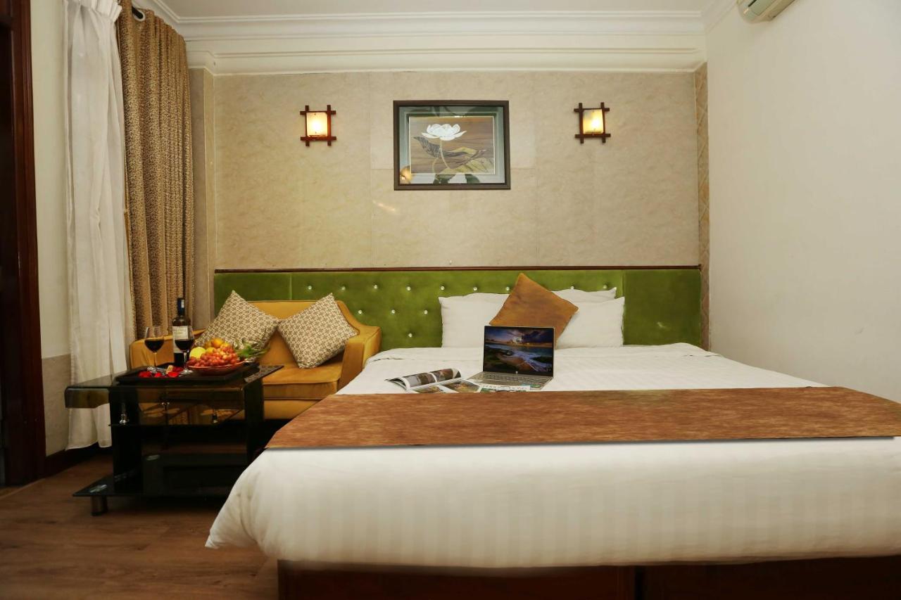 Golden Lotus Hotel & Spa Hanoj Exteriér fotografie